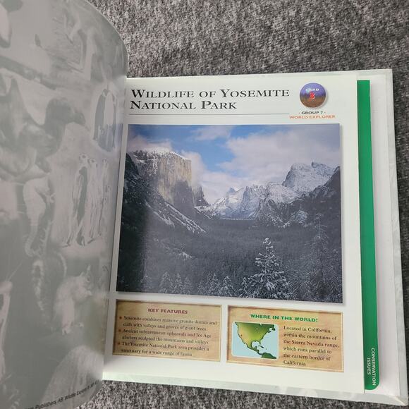 WILDLIFE EXPLORER Set 2 Binders w/Fact Cards Animal Birds Science Home School - Picture 3 of 15